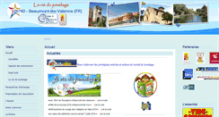 Desktop Screenshot of jumelage-beaumontlesvalence.org